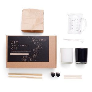  kit for 2 candles in glass di The Munio